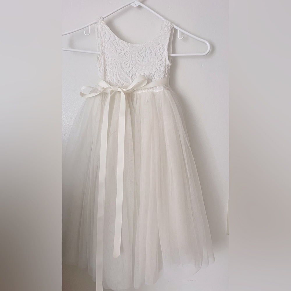 Flower girl dress Sz 3T